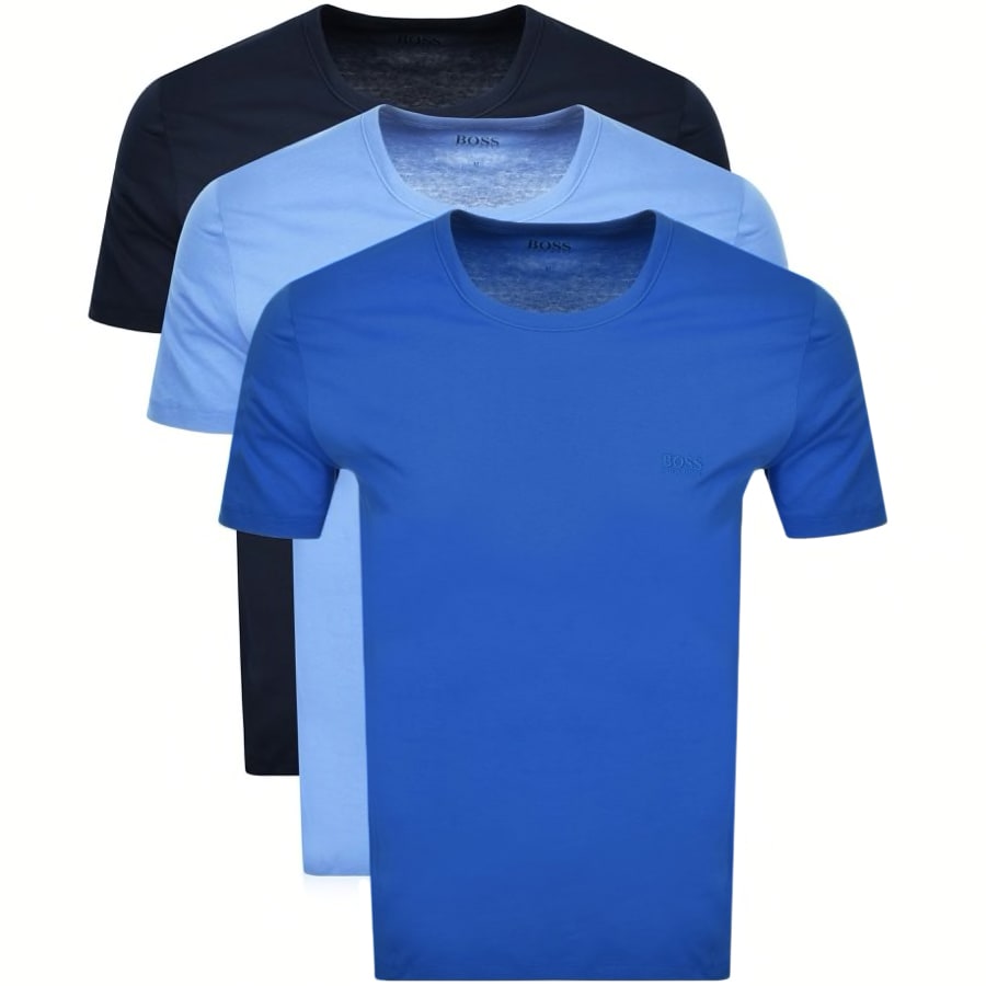 Alternative Image for ProductBOSS HUGO BOSS Multi Colour Triple Pack T Shirts1